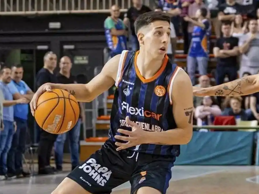 Mateo Díaz lideró a Fuenlabrada en el triunfo ante el puntero Leyma Coruña en el básquet español