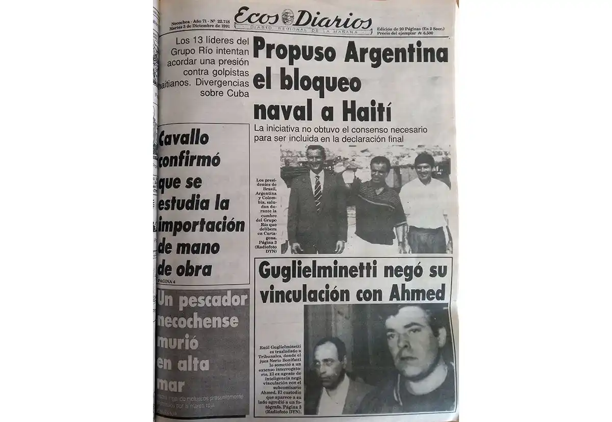 Martes 3 de diciembre de 1991