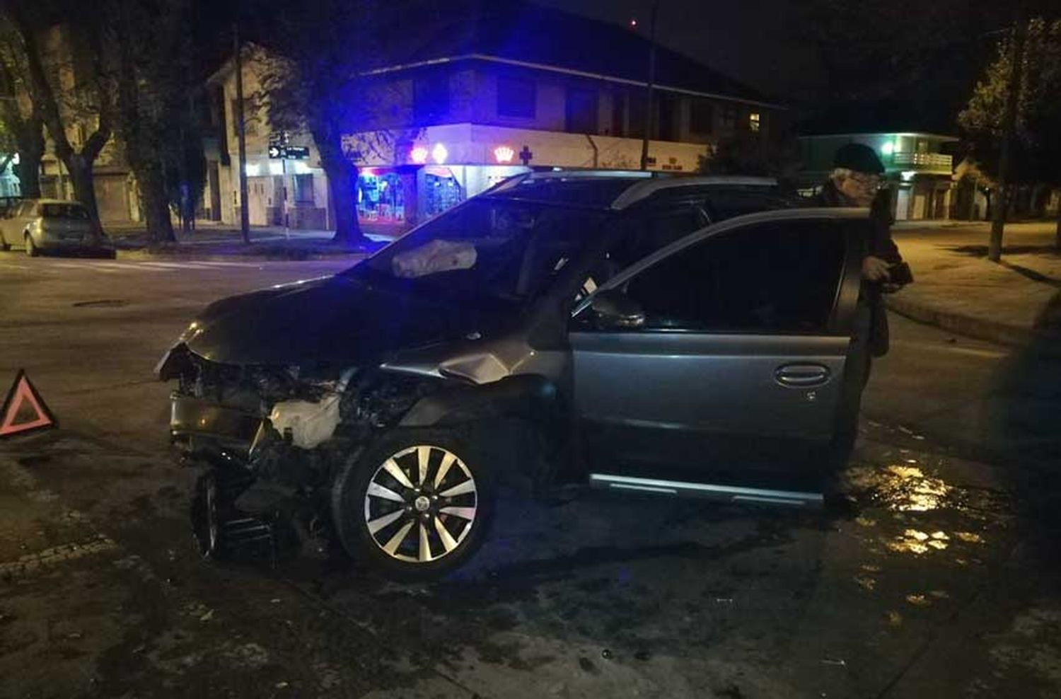Dos conductores ebrios chocaron en el barrio Nueva Pompeya