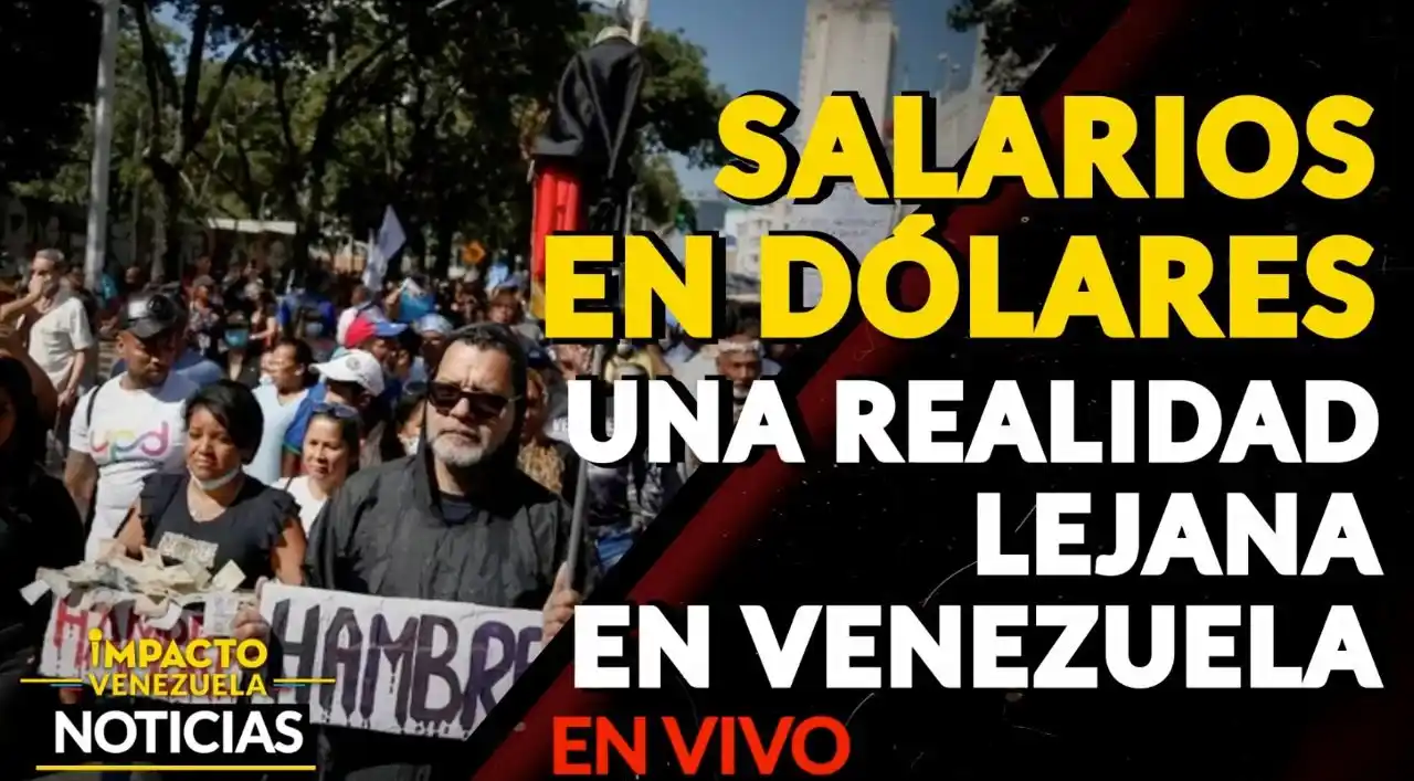 SALARIOS EN DÓLARES: una realidad lejana en Venezuela – VIDEO  IMPACTO VENEZUELA