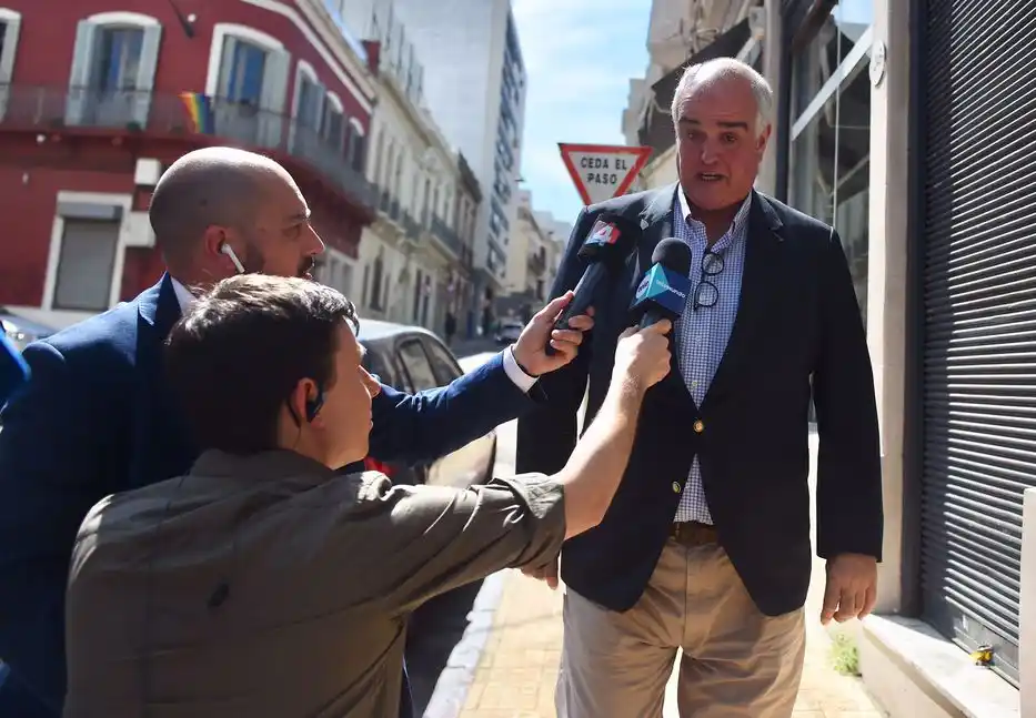 Gustavo Penadés, el senador expulsado.