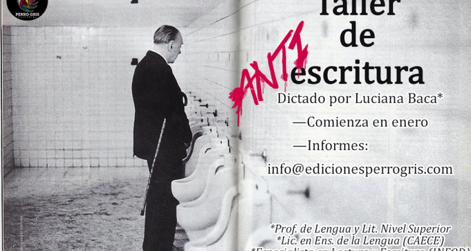Taller de antiescritura