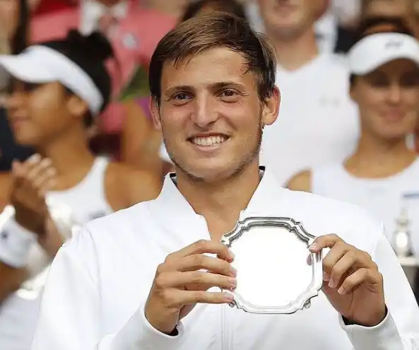 El tenista pilarense Axel Geller fue distinguido como el mejor junior del mundo por la ITF
