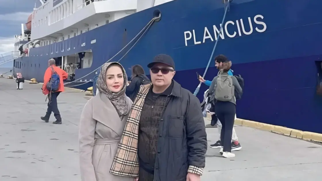 Shahram Dabiri en la Antártida