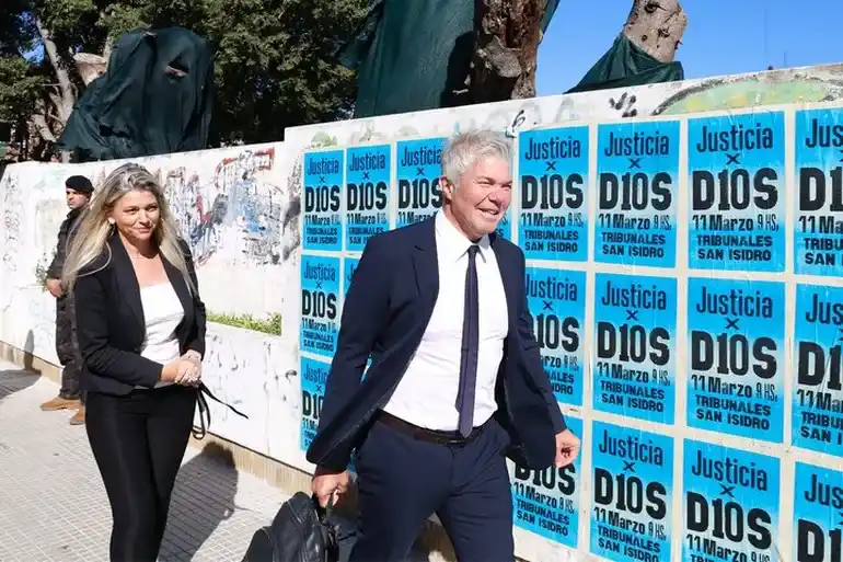 El Dr. Fernando Burlando, abogado defensor de las hijas de Diego Maradona.