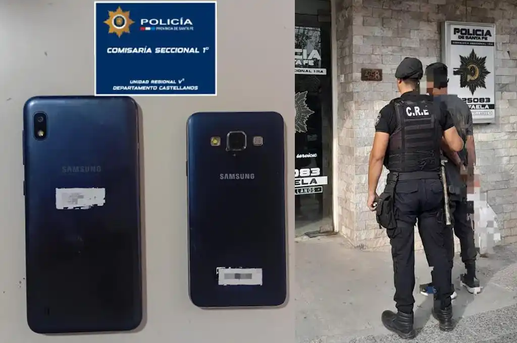 Arrebató dos celulares de una casa, y fue atrapado por efectivos de la GUR