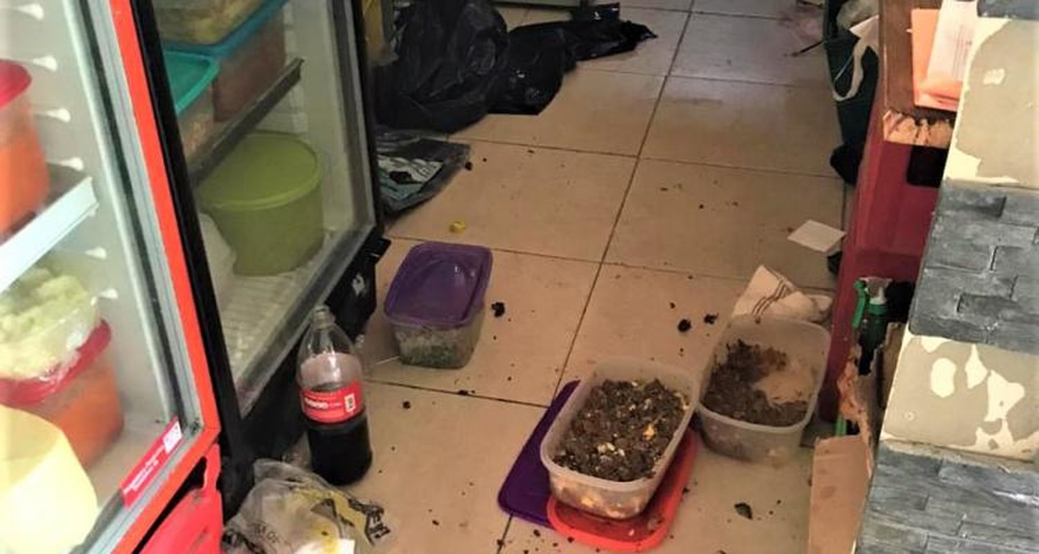 Robaron en una pizzería de Salta y Las Heras: “Hasta el relleno de las empanadas se llevaron”