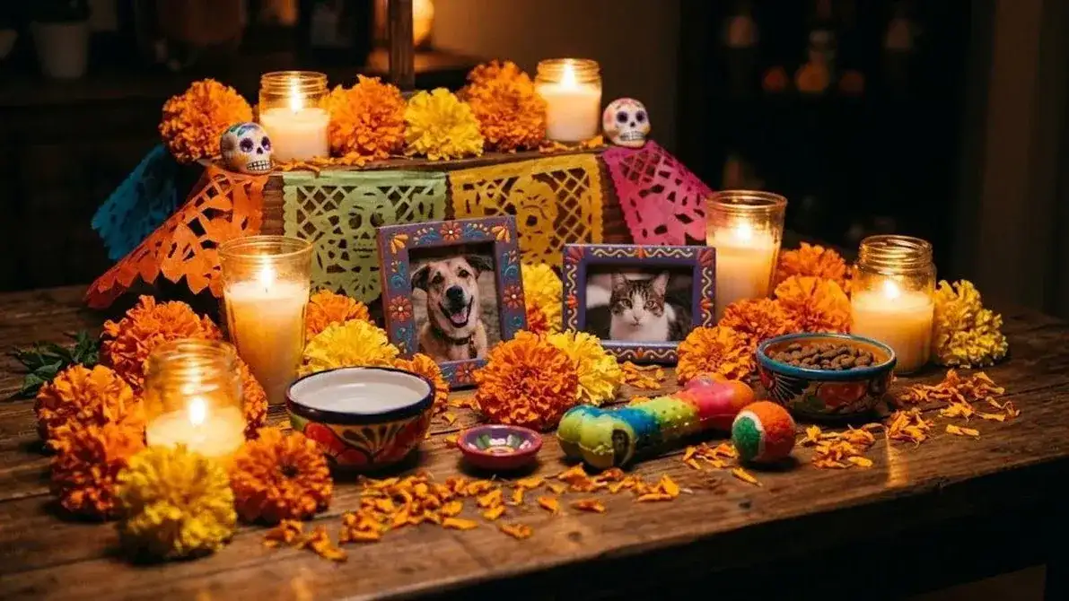 El Día de Muertos de las Mascotas es una fecha especial dedicada a recordar a los perros, gatos y otros animales de compañía que fallecieron.