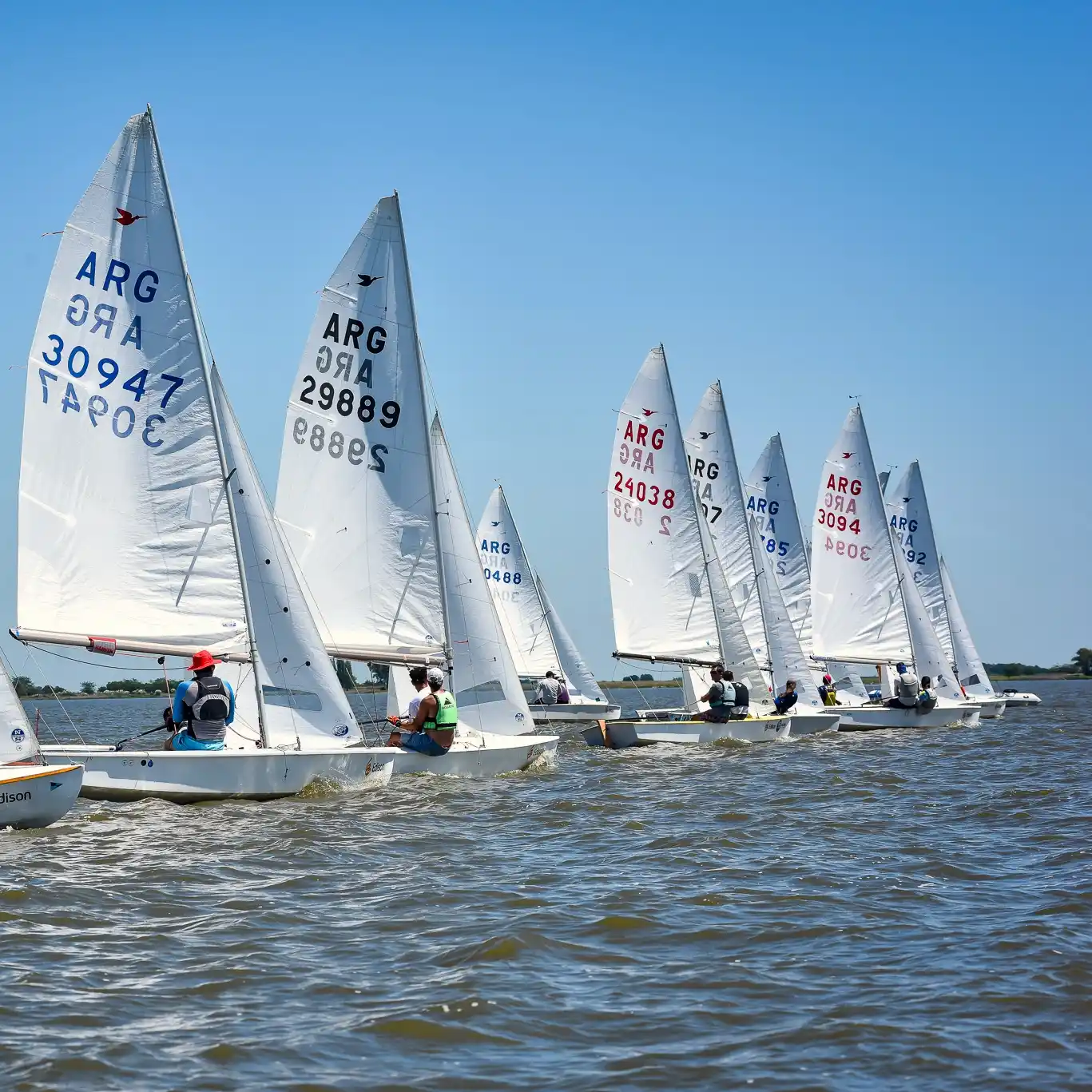 Copa “Mariano Bell”: Arrancan las regatas del Campeonato Sur Argentino de Snipe
