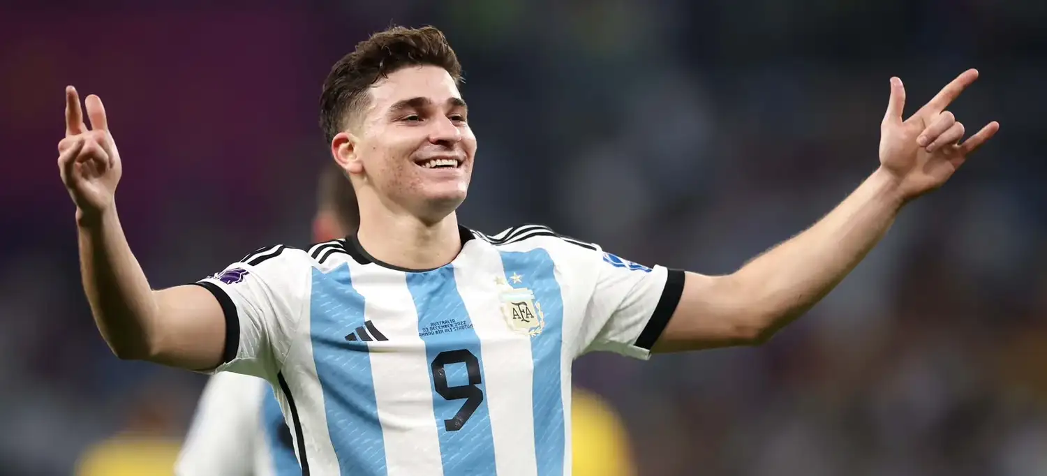 Julián Álvarez marcó el 2-1 a los 112 minutos.