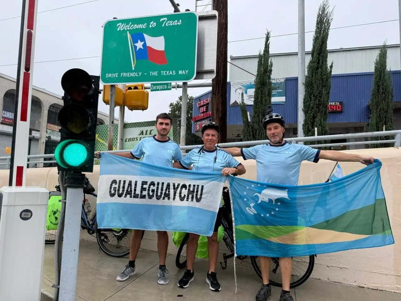 “Lo mejor ha sido el camino”: los biciviajeros llegaron a Estados Unidos tras recorrer 15.500 kilómetros