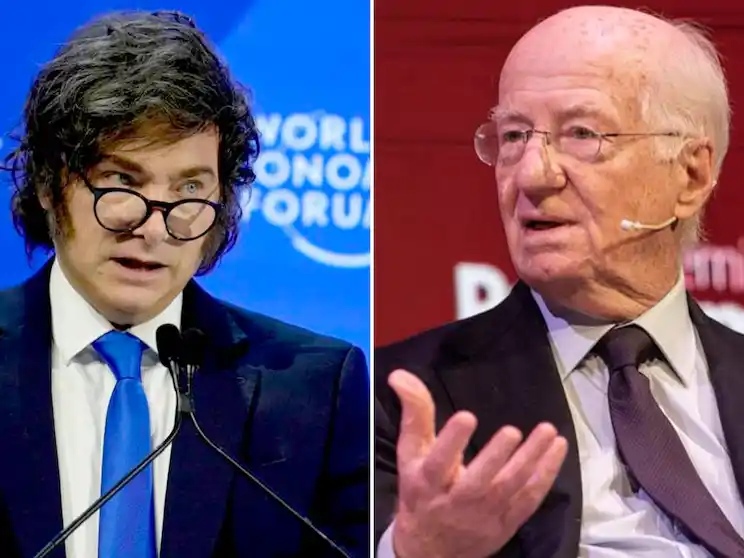 Milei llamó “Don Chatarrín” a Paolo Rocca y profundizó la pelea con Techint