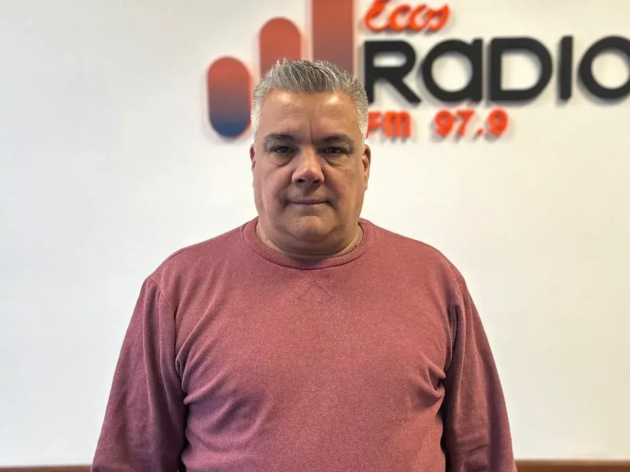 Guillermo Coronel, padre de Bautista,  en Ecos Radio.