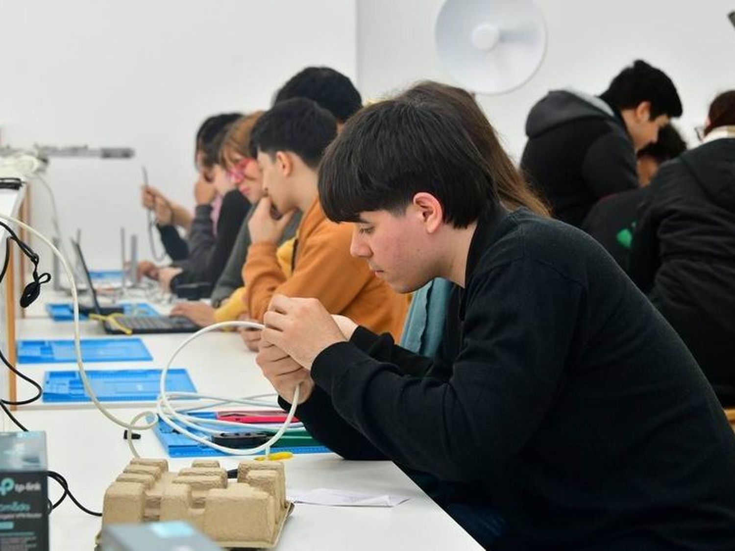 Está en pleno funcionamiento el
nuevo edificio del Instituto Politécnico