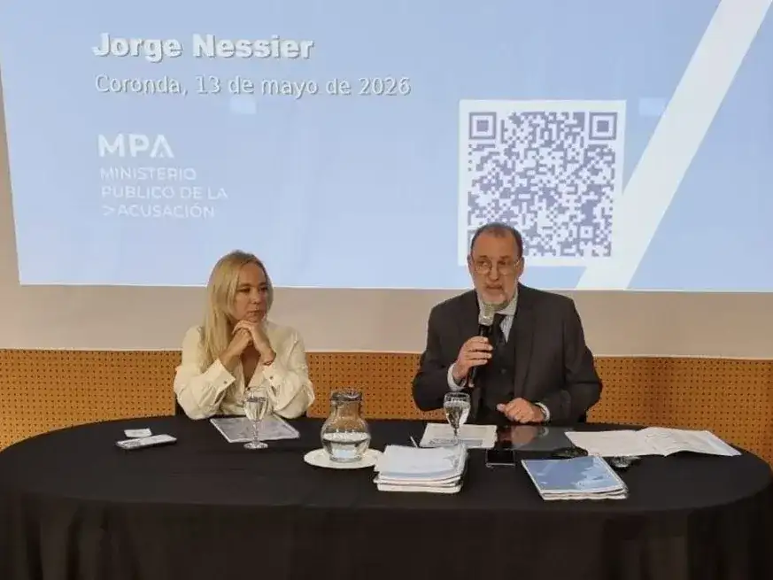 La fiscal general María Cecilia Vranicich, participó de la presentación. Foto: Prensa MPA.