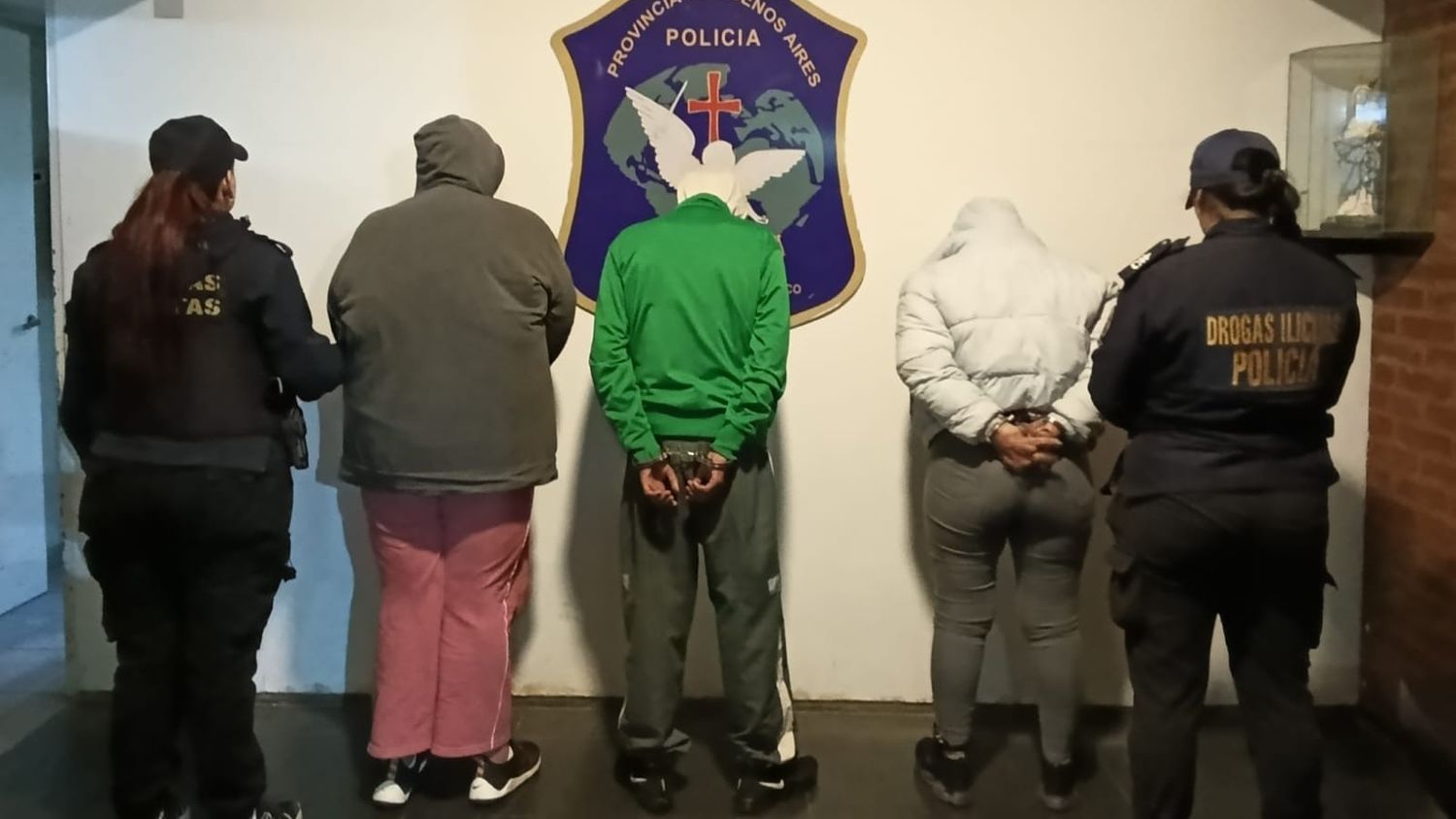 Las detenciones se lograron luego de varios allanamientos.