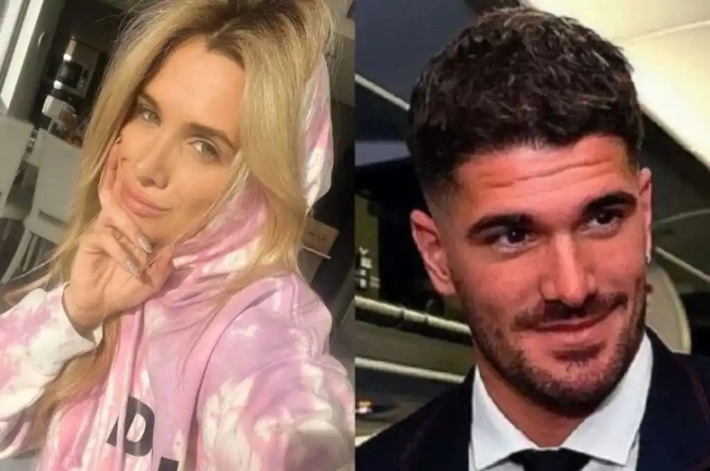 Camila Homs y Rodrigo de Paul coincidieron en el mismo lugar y así reaccionaron