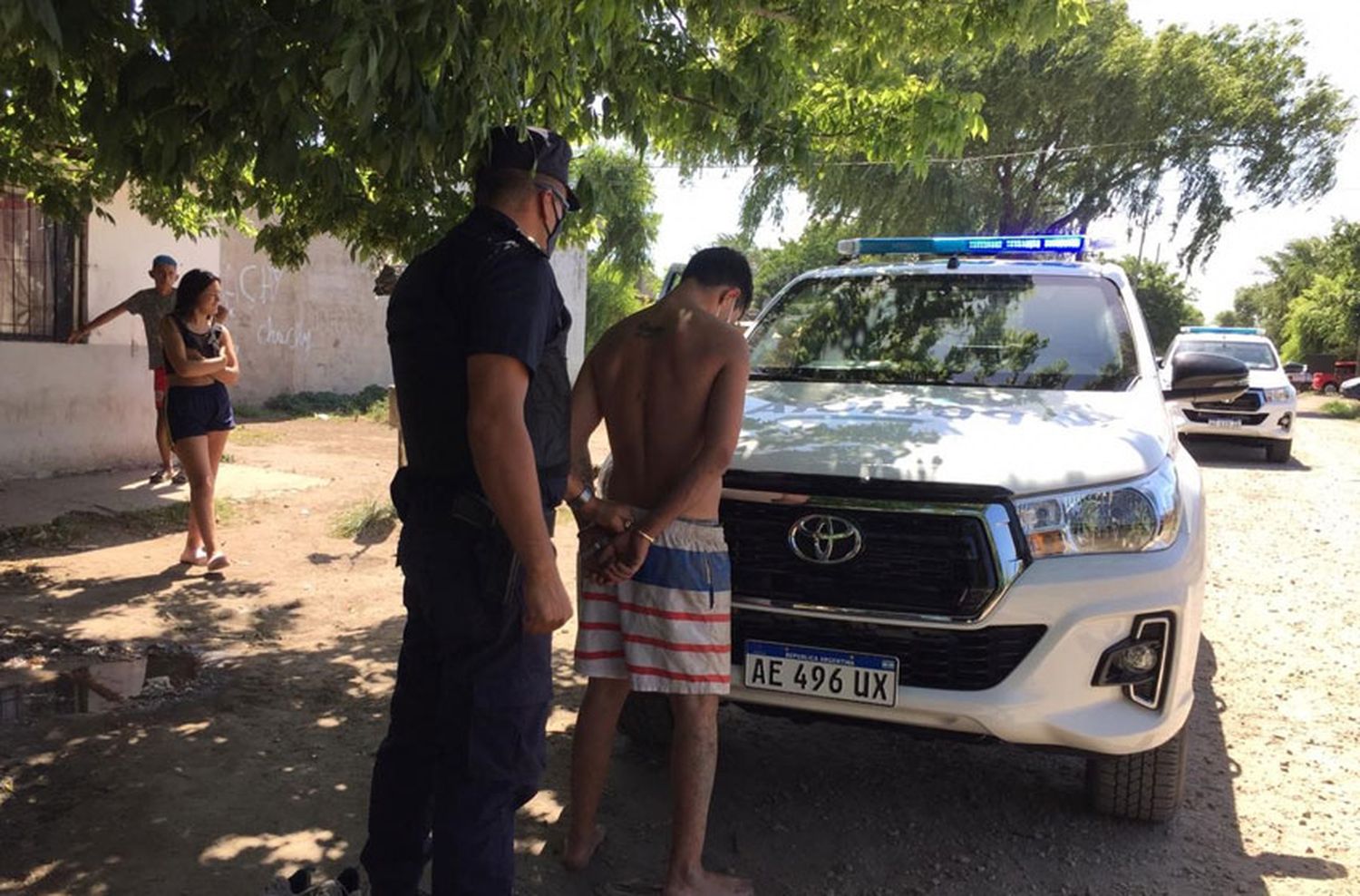 Capturaron a un prófugo en barrio Libertad