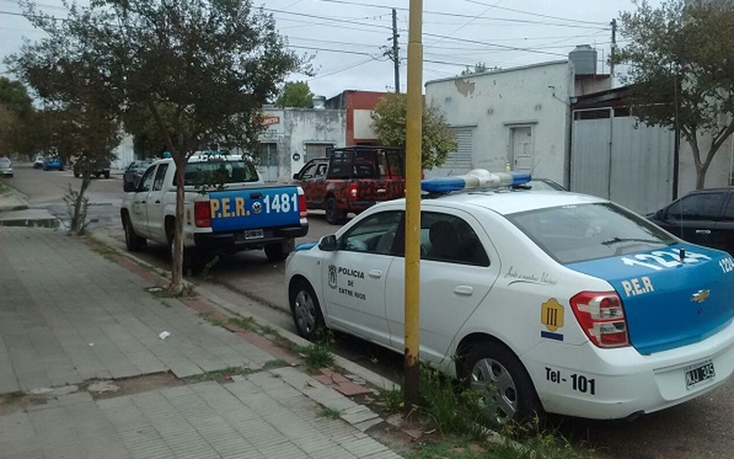 Allanaron y secuestraron un auto relacionado con tres hechos delictivos