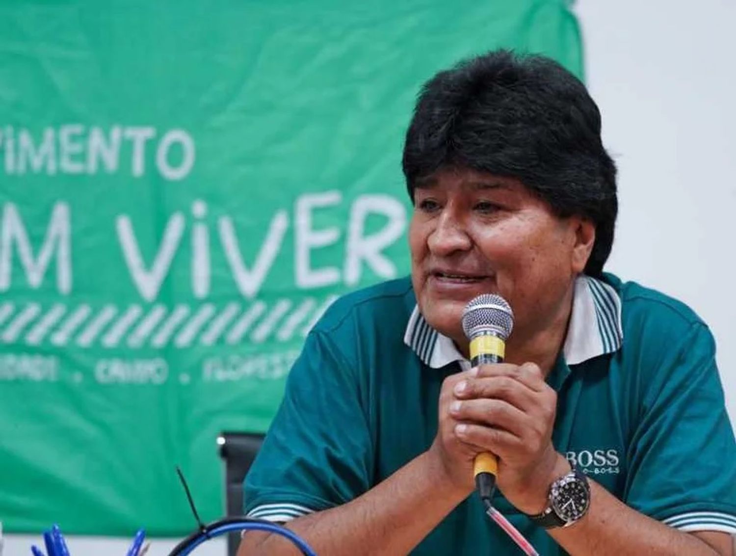 Evo Morales.