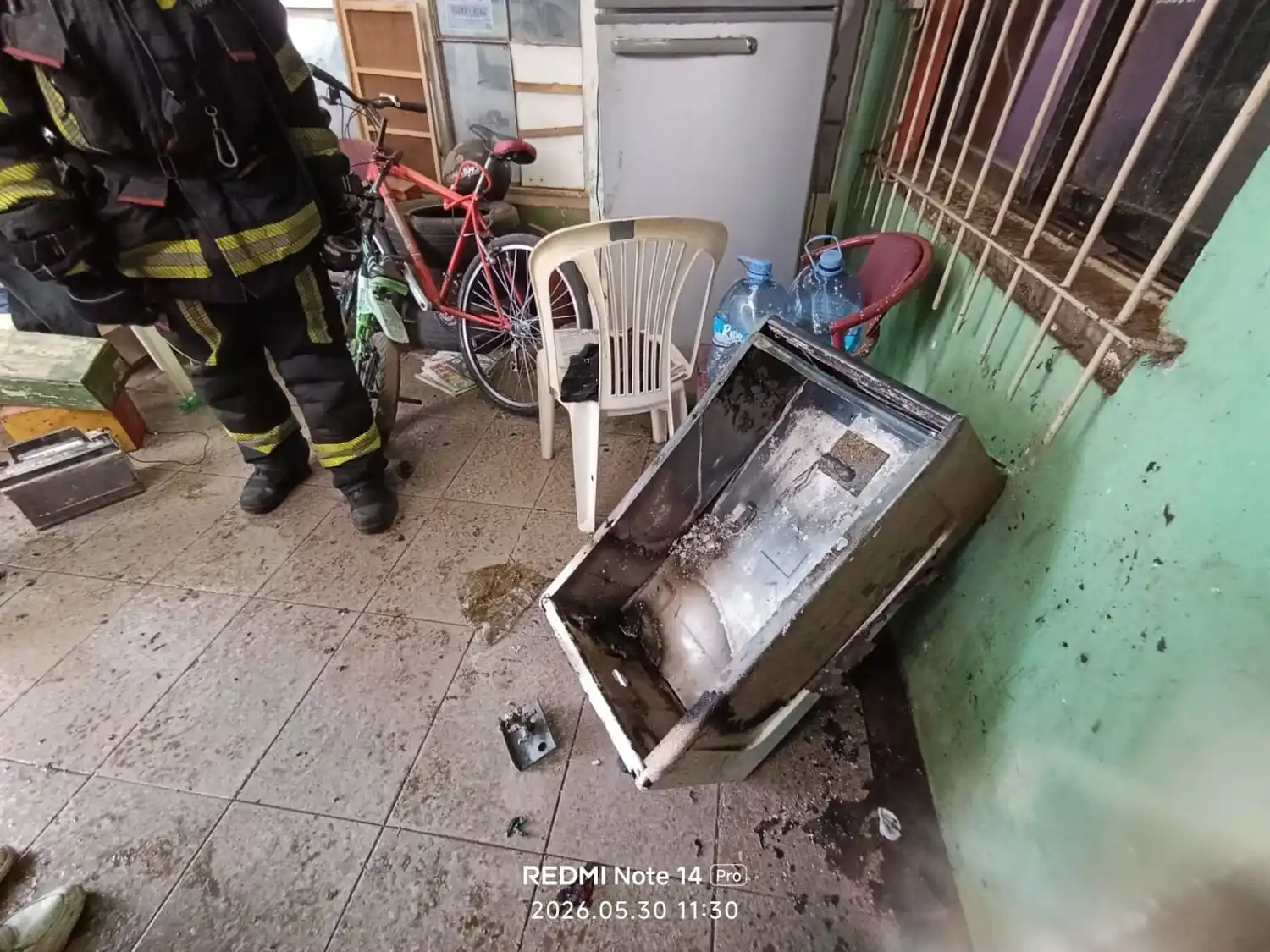 Principio de incendio