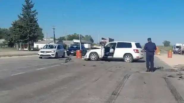 Tremendo siniestro en el acceso a una localidad entrerriana: tres menores fueron trasladadas al Hospital San Roque