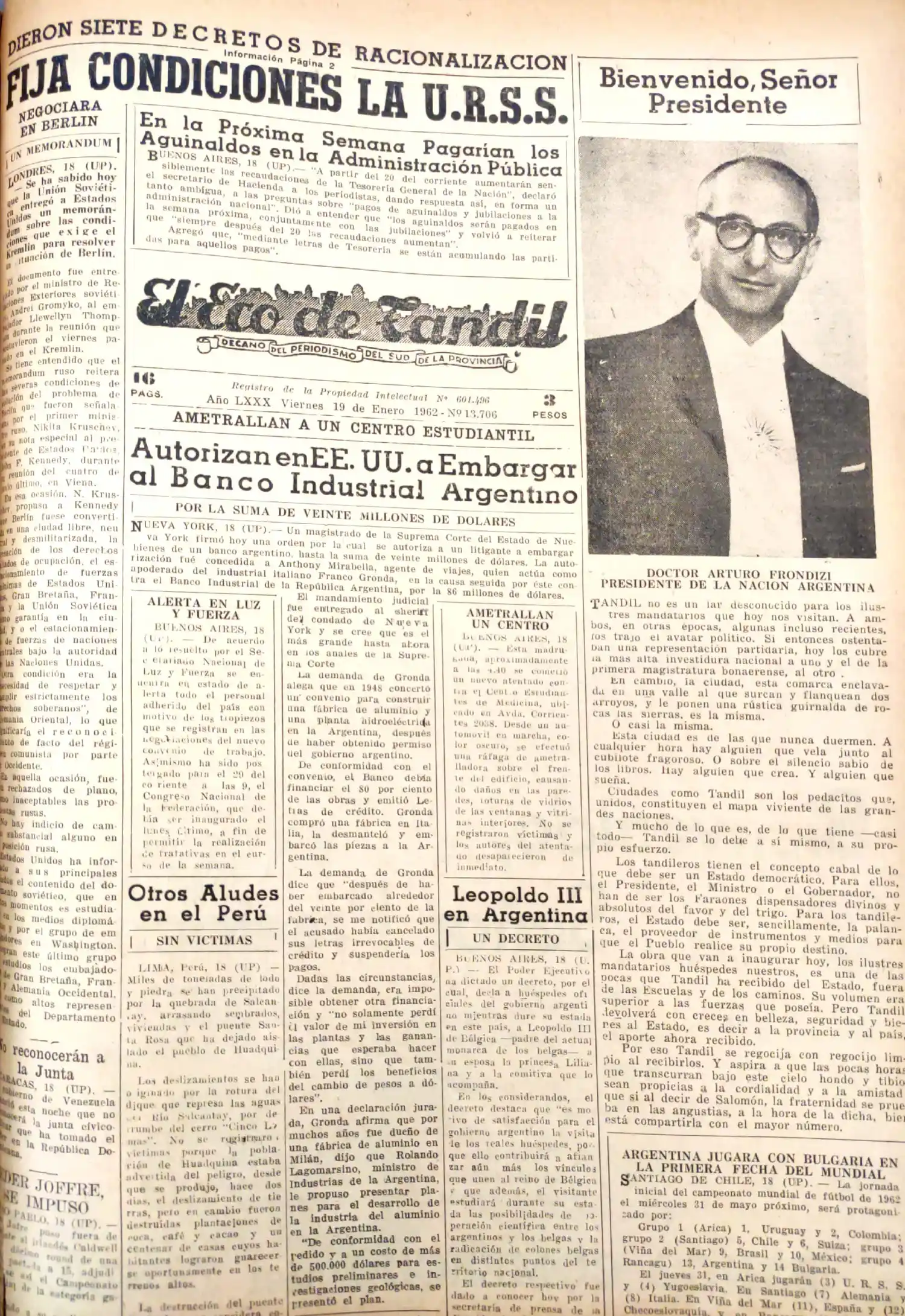 inauguracion dique