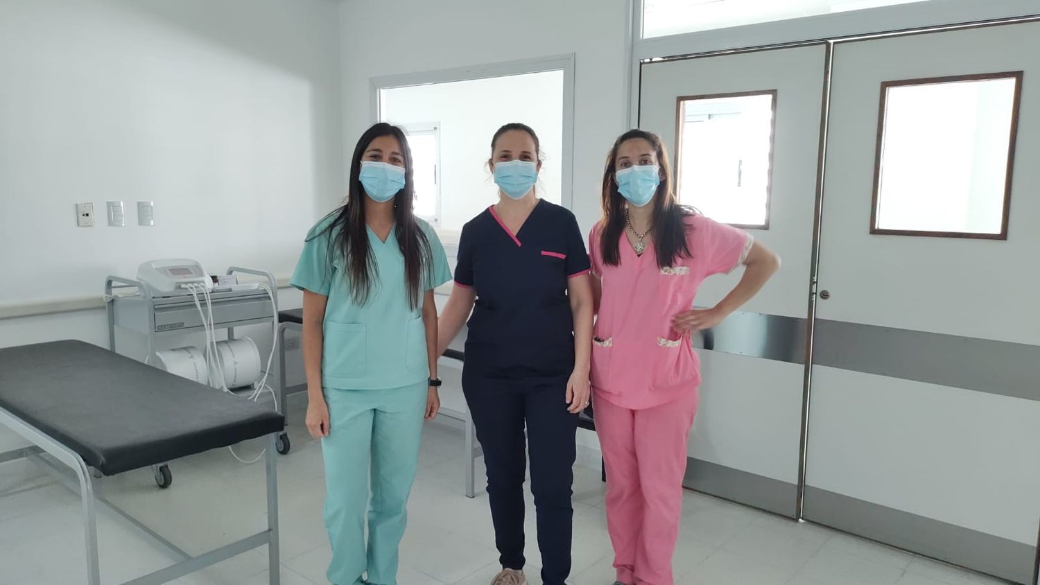 El servicio de Kinesiología comenzó a funcionar en el nuevo edificio del Hospital Centenario