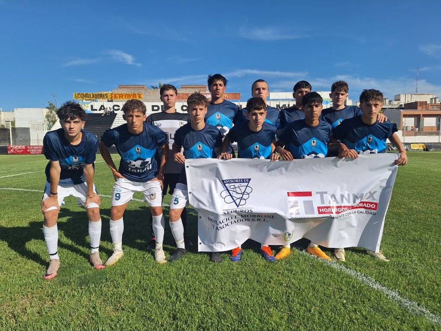 FOTO LIGA DEL SUR El seleccionado tandilense, en Bahía Blanca.