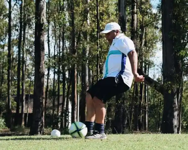 Gustavo Seery en plena competencia.