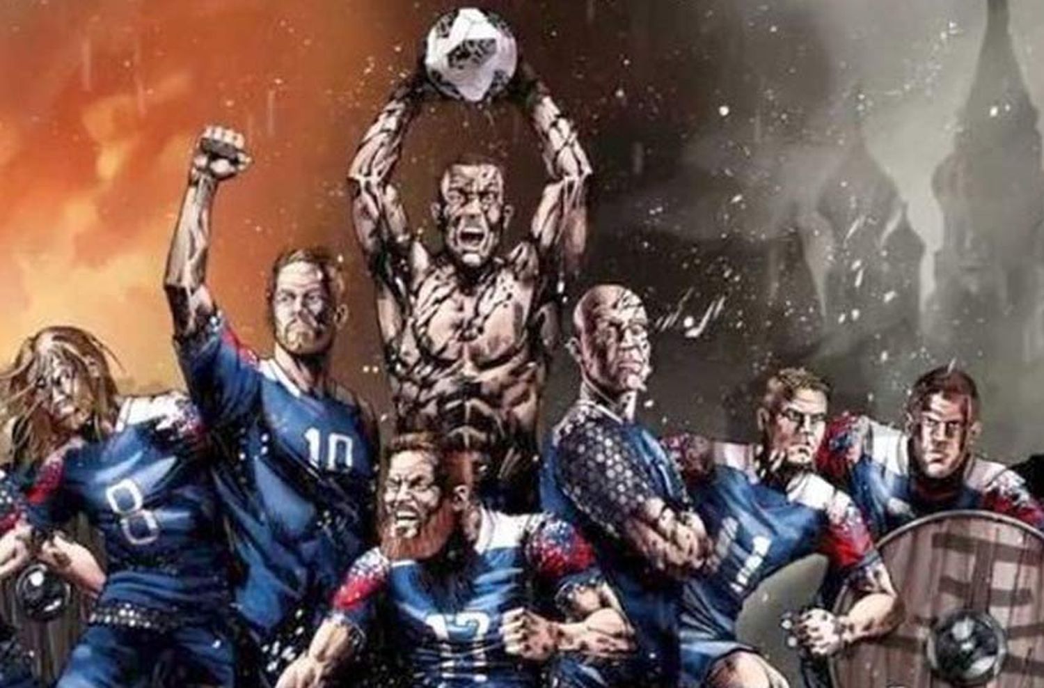 Ojo Sampa, los Vikingos ya están listos
