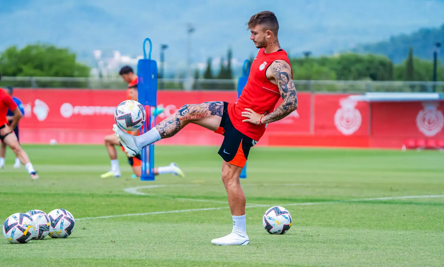 Pablo Maffeo, el lateral de Mallorca que podría ser convocado por Scaloni.