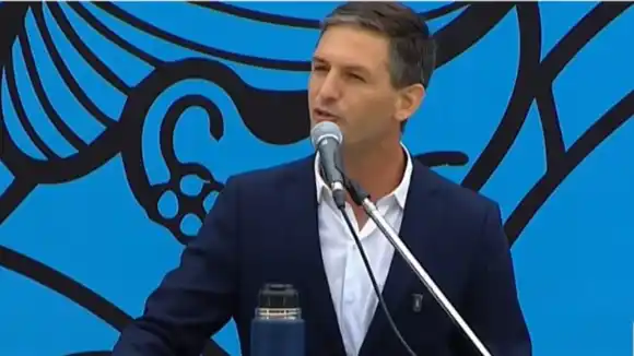 Desde San Vicente, Mantegazza elogió a Kicillof y pidió "militar para recuperar la esperanza" en el Día de la Lealtad