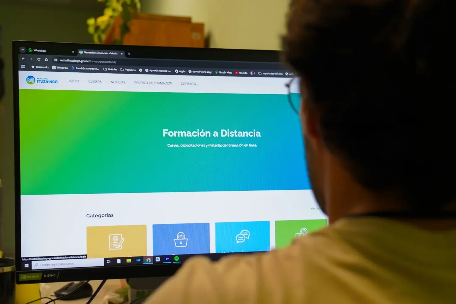 Ituzaingó: Nuevos cursos de formación a distancia