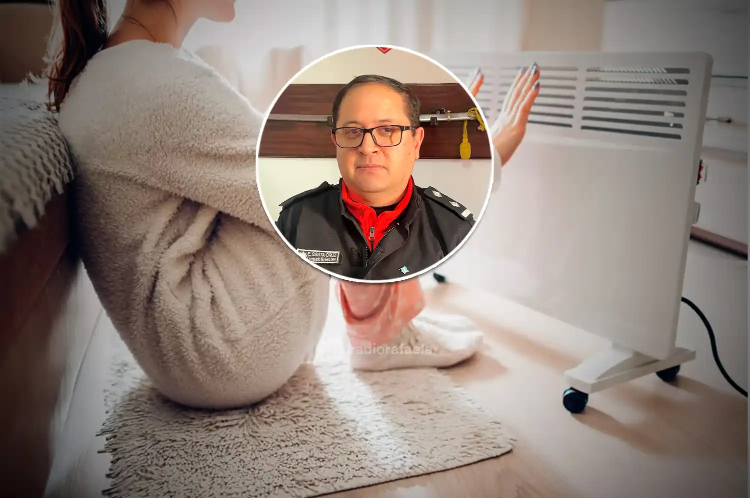 Esteban Santa Cruz - Jefe de Bomberos Zapadores de Rafaela