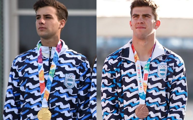 Se cumplen 3 años de las medallas de oro de Dante Cittadini y bronce de Valentín Rossi en Buenos Aires 2018