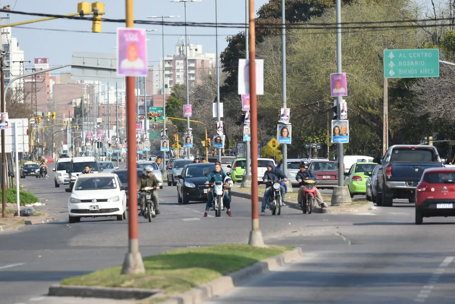 Miércoles frío y algo nublado en la ciudad de Santa Fe