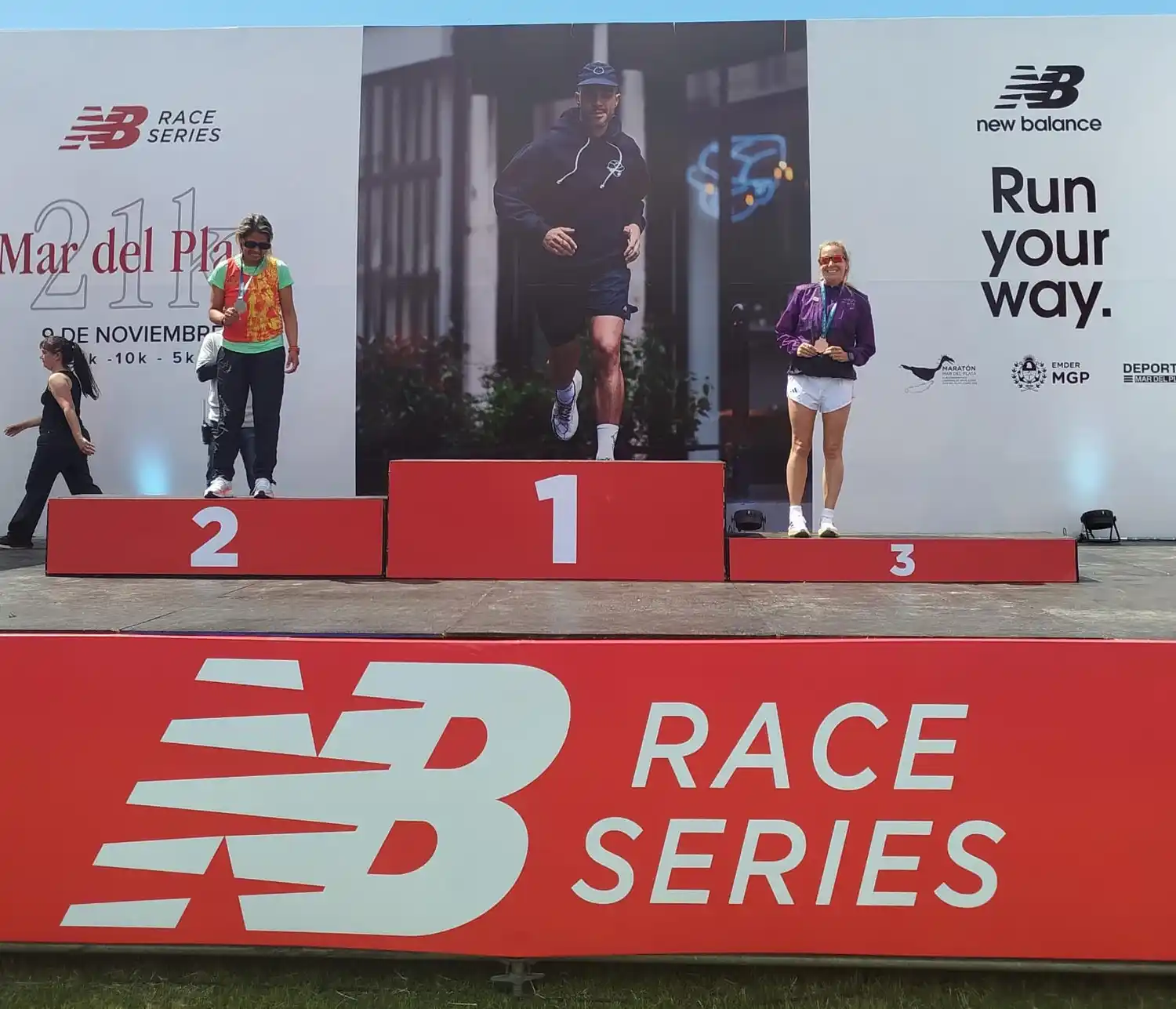 Mili Luque logró el tercer puesto en su categoría (46-50)