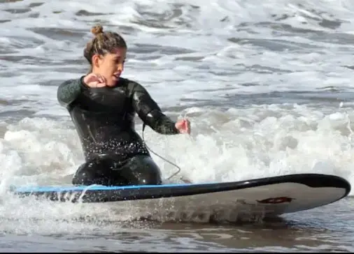 Clínica de surf adaptado