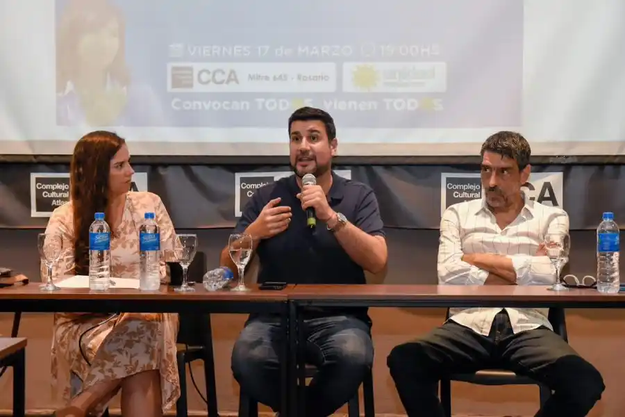 Marcos Cleri y Rodolfo Tailhade encabezaron masivo acto en Rosario