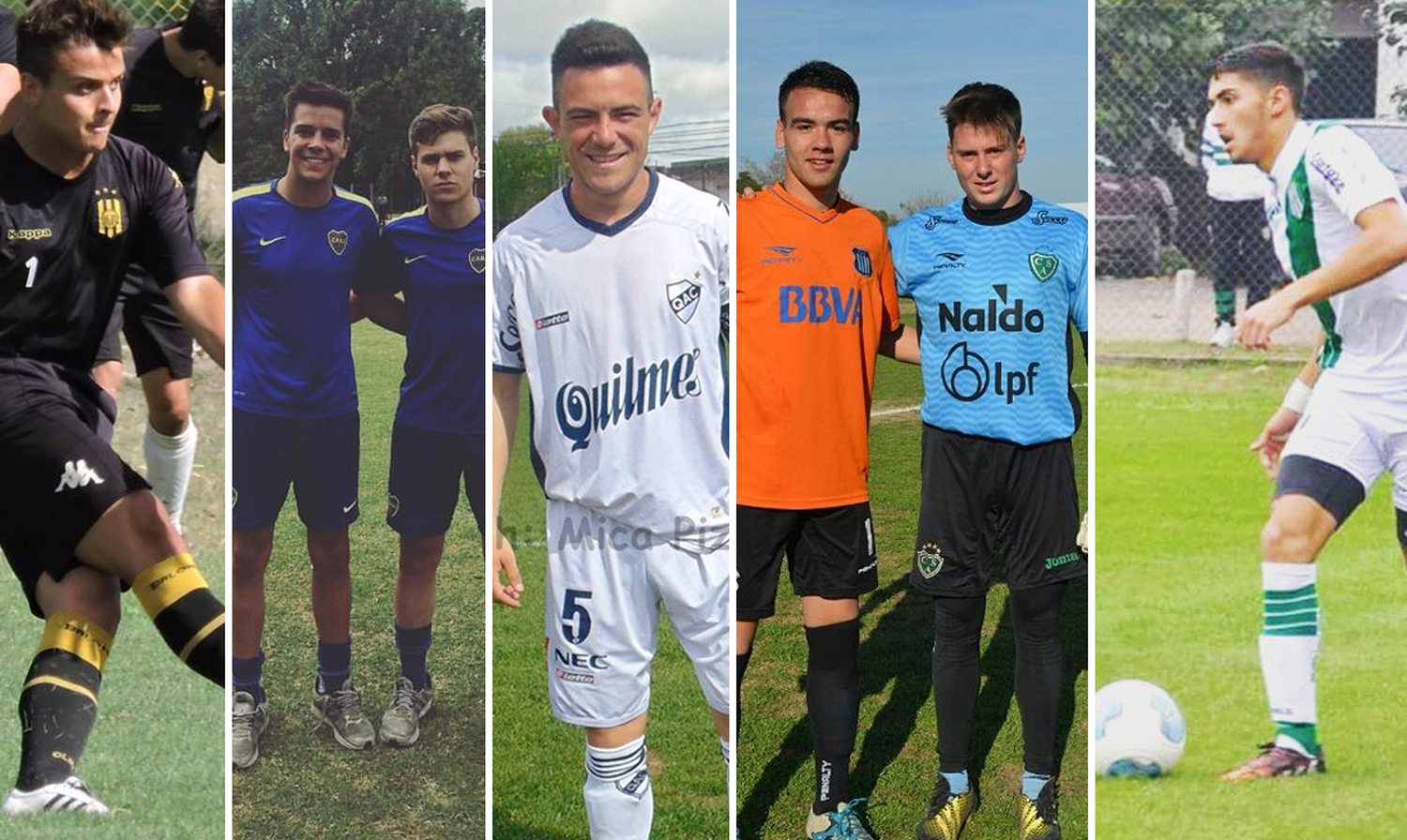 Los jóvenes tandilenses que buscan triunfar en el fútbol grande