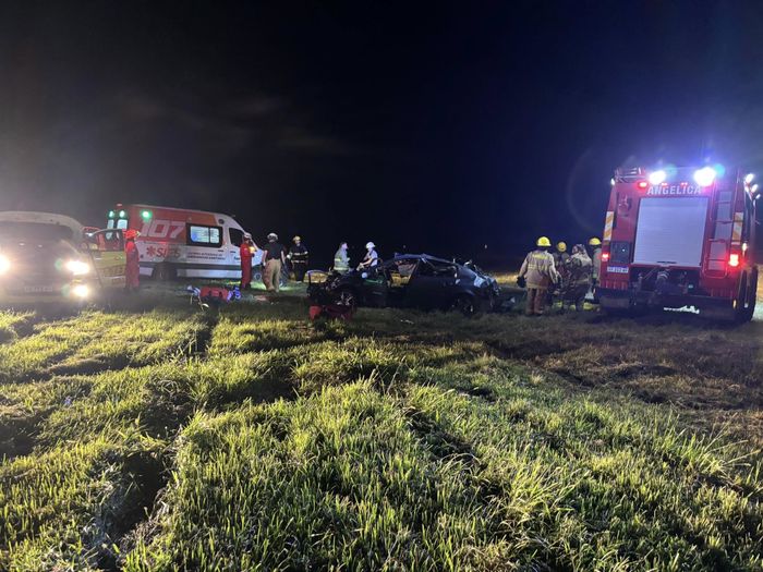 accidente fatal autovia 19 bomberos voluntarios maria juaan - 1