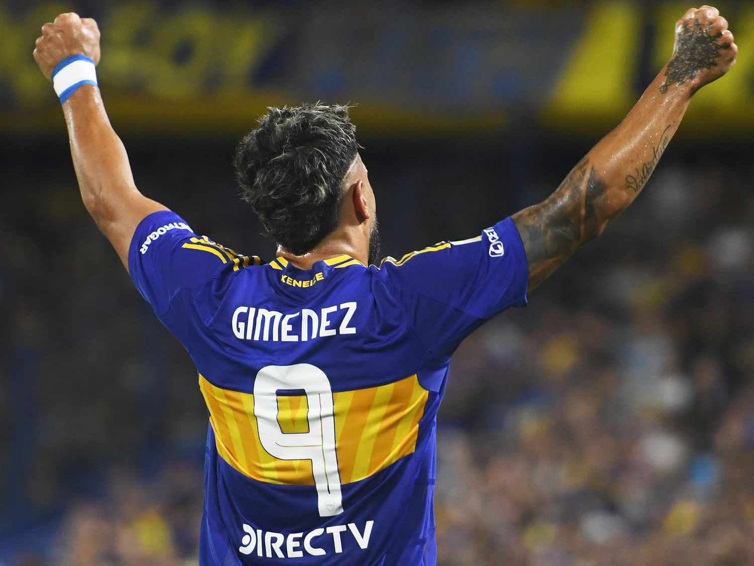Milton Giménez, autor de la victoria Xeneize