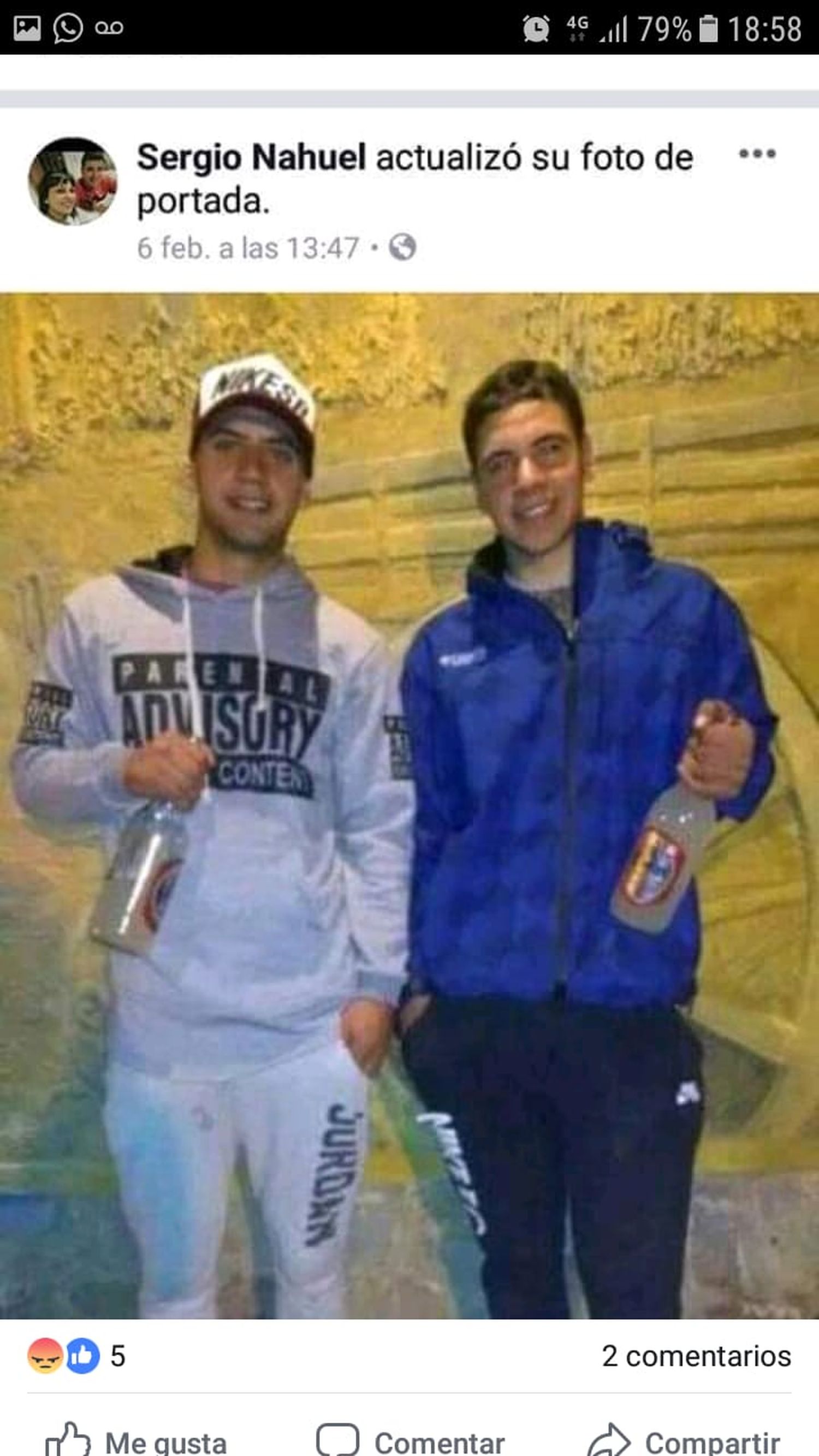 Familiares de Jorge Bustamante indignados con Morales por publicaciones hechas en Facebook