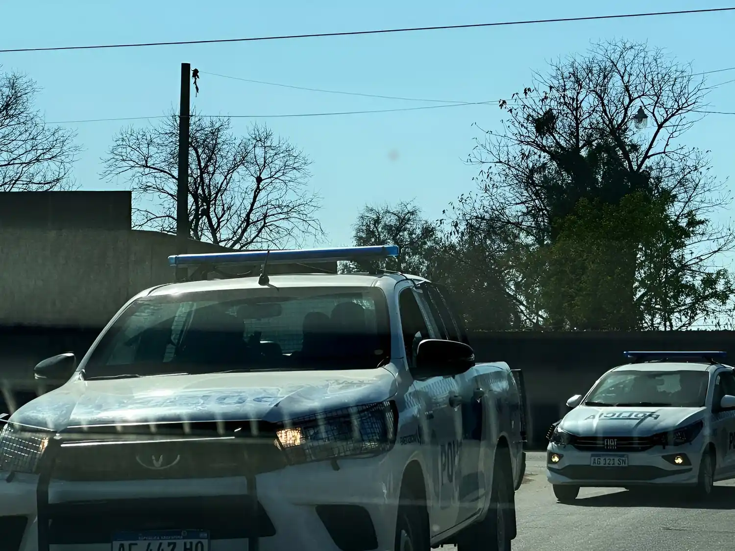 La policía volvió a allanar el mismo domicilio de Benefactoras Sampedrinas bis.