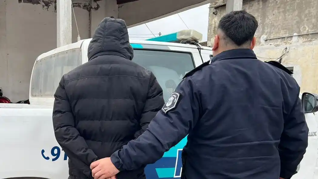 Aprehendido. Sospechoso en varios ilícitos