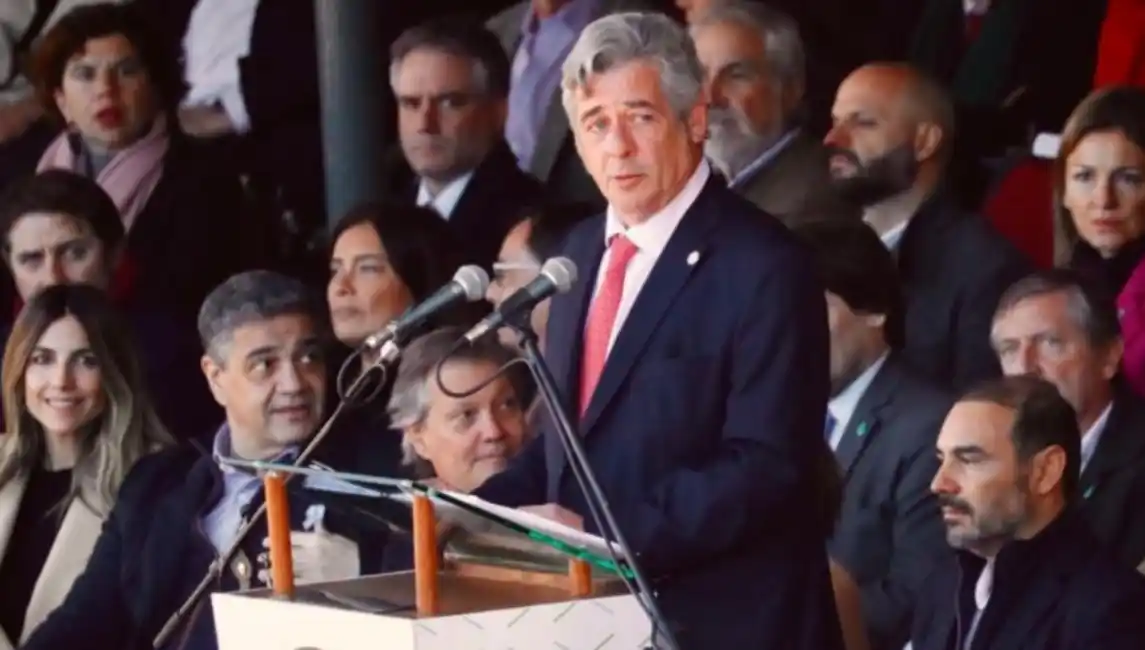 «Hace unos días nos acusaron de especuladores y ese rol lo tiene el Estado», disparó el presidente la Sociedad Rural, Nicolás Pino