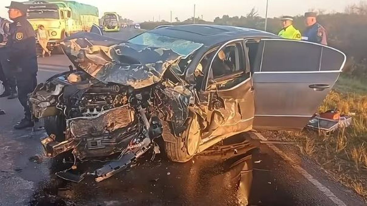 Tragedia en Ruta 39: el velocímetro del auto de Orrico "estaba en 160 km/h"