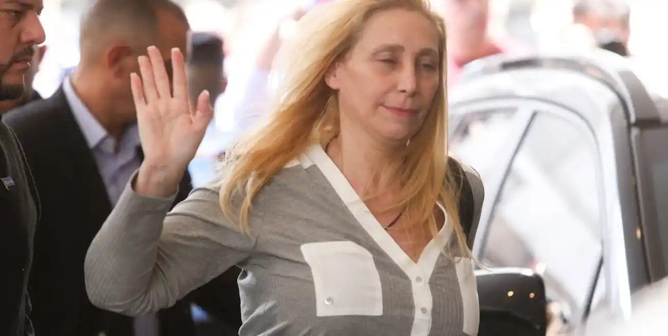 Karina Milei es la cara visible del nuevo intento por formar estructura partidaria. Crédito: Marcelo Capece/NA