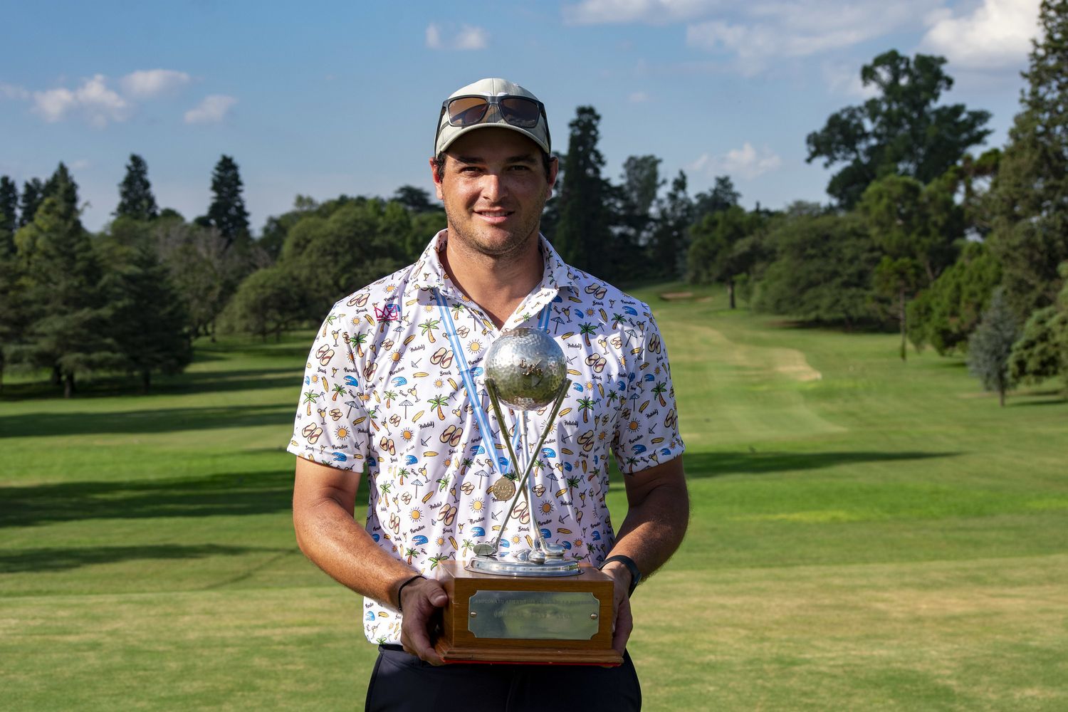 Ignacio Marino, el campeón de la 92° edición del Abierto del Centro.